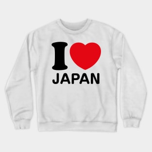 I Love Japan Crewneck Sweatshirt